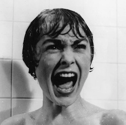 Image of Screaming Janet Leigh in Psycho