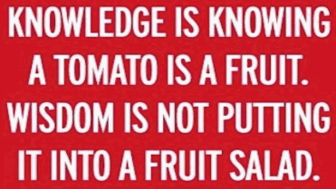 knowledge.wisdom