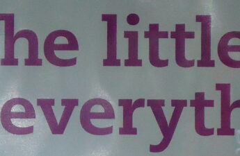 Quote: Doing the little things means everything