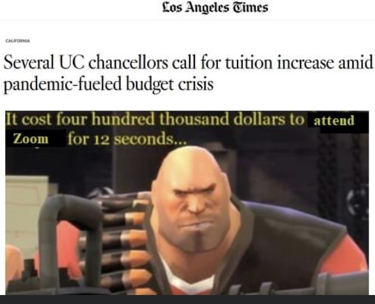 Comedy: Online Learning College Tuition Increasing, LA Times
