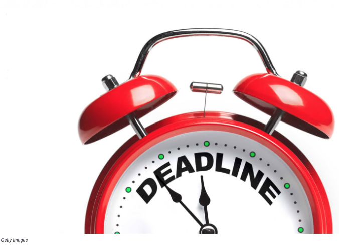 Image: Deadline clock